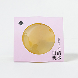 清水白桃ゼリー